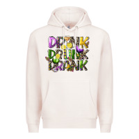 Pale Pink drink drunk drank Premium Hoodie - CowGirlArtShop