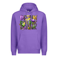 Purple drink drunk drank Premium Hoodie - CowGirlArtShop