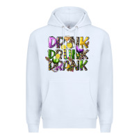 White drink drunk drank Premium Hoodie - CowGirlArtShop