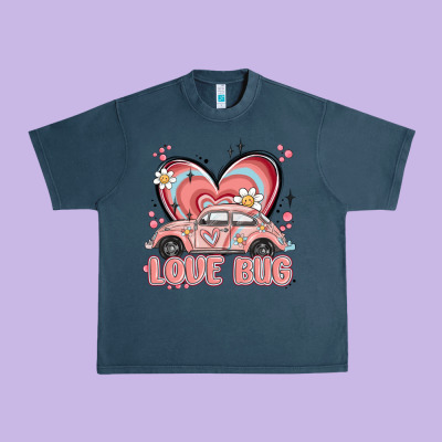 Love Bug Urban Heavy Tee Designed By Maliassmallbusiness