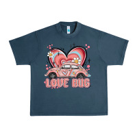 Midnight Navy love bug Urban Heavy Tee - MaliasSmallBusiness