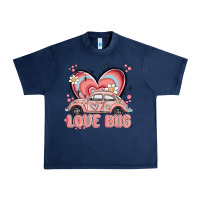 Navy love bug Urban Heavy Tee - MaliasSmallBusiness