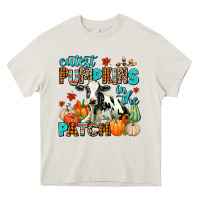 Cream cutest pupkins in the patch Heavy Core Tee - AdoDesignShop