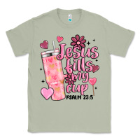 Matcha valentine jesus fills my cup Classic Tee - MaliasSmallBusiness