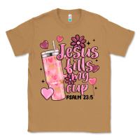 Toasted Coconut valentine jesus fills my cup Classic Tee - MaliasSmallBusiness