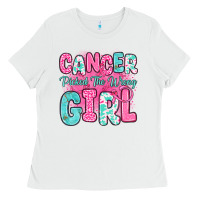 White cancer picked the wrong girl Ladies Tee - JahusDesignShop