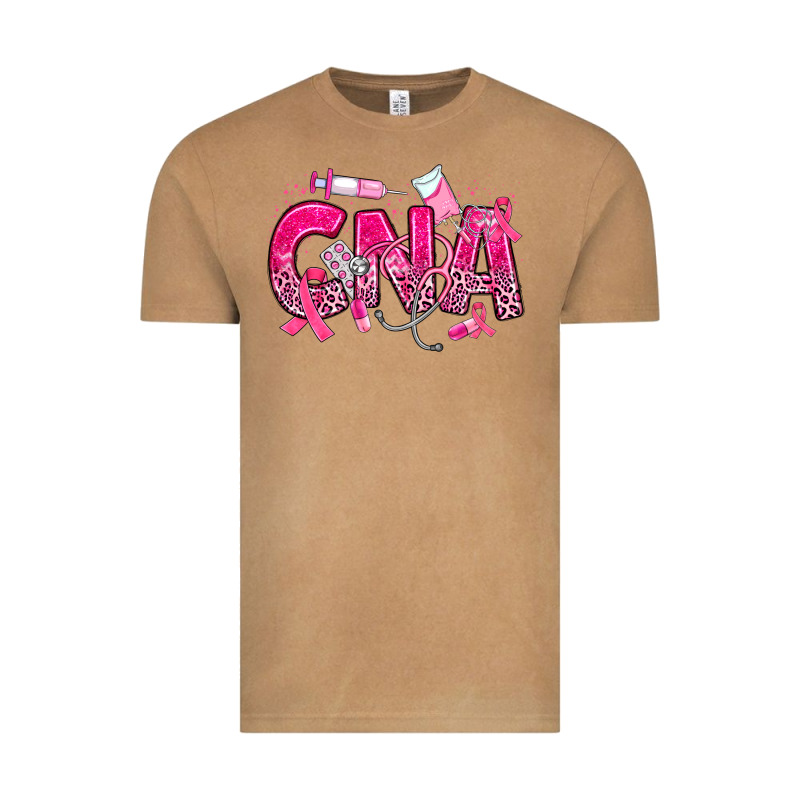 Breast Cancer Cna Certified Nursing Assistant Vintage Tee by JahusDesignShop | Teevron