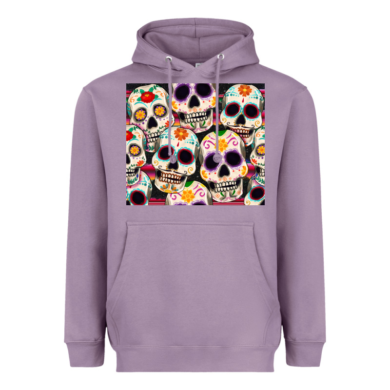 Cinco De Mayo Skull Heavyweight Hoodie by CowGirlArtShop | Teevron