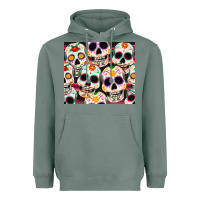 Sage cinco de mayo skull Heavyweight Hoodie - CowGirlArtShop