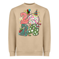 Mushroom 2024 happy new year Heavyweight Sweatshirt - MaliasSmallBusiness