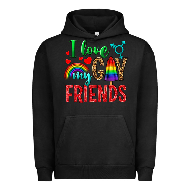 I Love My Gay Friends Urban Hoodie by BundleAndBundleShop | Teevron