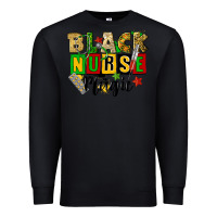 Black black nurse magic juneteenth Premium Sweatshirt - CowGirlArtShop