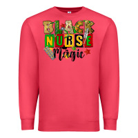 Cardinal black nurse magic juneteenth Premium Sweatshirt - CowGirlArtShop