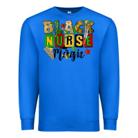 True Royal black nurse magic juneteenth Premium Sweatshirt - CowGirlArtShop