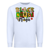 White black nurse magic juneteenth Premium Sweatshirt - CowGirlArtShop