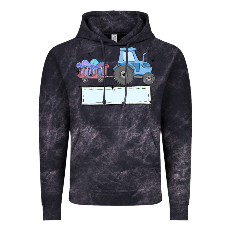 Easter Tractor Boy Vintage Hoodie by MaliasSmallBusiness | Teevron