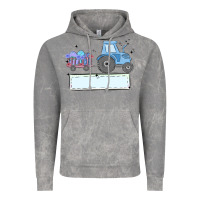 Cloud Rock easter tractor boy Vintage Hoodie - MaliasSmallBusiness