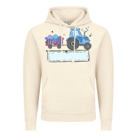 Vintage Artic easter tractor boy Vintage Hoodie - MaliasSmallBusiness