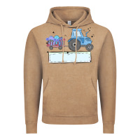 Vintage Coffee easter tractor boy Vintage Hoodie - MaliasSmallBusiness