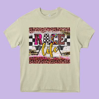 Race Life Heavy Core Tee Designed By Jahusdesignshop