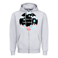 Heather Grey Happy Easter Zipper Hoodie - Bettercallsaul