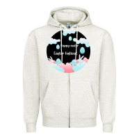 Oatmeal Heather Happy Easter Zipper Hoodie - Bettercallsaul