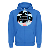 True Royal Happy Easter Zipper Hoodie - Bettercallsaul