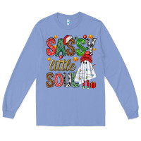 Colony Blue Sassy litte soul Long Sleeve Tee - NancyCooperArtShop