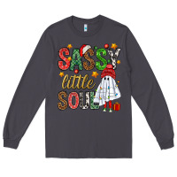 Smoke Sassy litte soul Long Sleeve Tee - NancyCooperArtShop