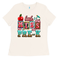 Bone little miss pre k Ladies Tee - AdoDesignShop
