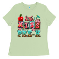 Matcha little miss pre k Ladies Tee - AdoDesignShop