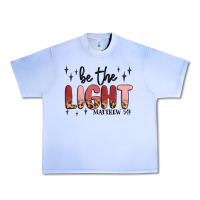 Grape Ice be the light Urban Heavy Tee - MaliasSmallBusiness