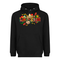 Black cinco de mayo librarian Heavyweight Hoodie - CowGirlArtShop