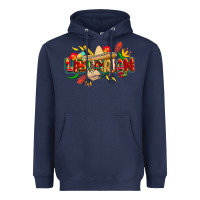 Navy cinco de mayo librarian Heavyweight Hoodie - CowGirlArtShop