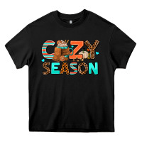 Black cozy season Heavy Core Tee - AdoDesignShop