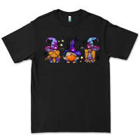 Black witch gnomes Halloween Premium Tee - BundleAndBundleShop