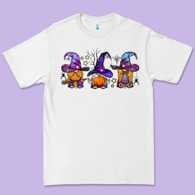 Witch Gnomes Halloween Premium Tee Designed By Bundleandbundleshop