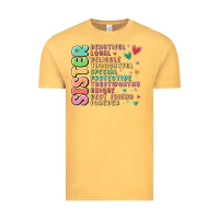 Vintage Mustard sister beautiful loyal reliable Vintage Tee - MaliasSmallBusiness