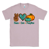 Lilac Peace love pumpkins Classic Tee - NancyCooperArtShop
