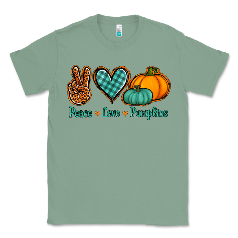 Peace Love Pumpkins Classic Tee by NancyCooperArtShop | Teevron