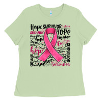 Matcha breast cancer ribbon Ladies Tee - JahusDesignShop