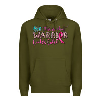 Army Green this is what warrior looks like Premium Hoodie - JahusDesignShop