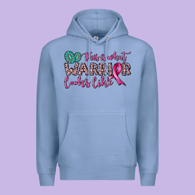 This Is What Warrior Looks Like Premium Hoodie Designed By Jahusdesignshop