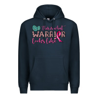 Navy this is what warrior looks like Premium Hoodie - JahusDesignShop