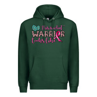 Sports Green this is what warrior looks like Premium Hoodie - JahusDesignShop