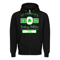 Black Drinking Athletics Zipper Hoodie - Bettercallsaul