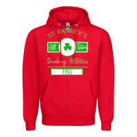 Red Drinking Athletics Zipper Hoodie - Bettercallsaul
