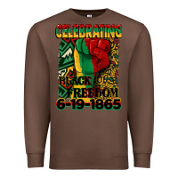 Chestnut celebrating black freedom 6 19 1865 juneteenth Premium Sweatshirt - CowGirlArtShop