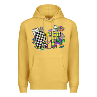 Antique Gold respiratory therapist mardi gras Premium Hoodie - CowGirlArtShop