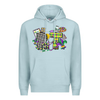 Blue Mist respiratory therapist mardi gras Premium Hoodie - CowGirlArtShop